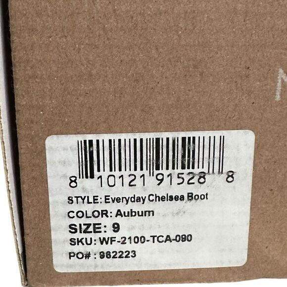 NISOLO Anthropologie $228 Chelsea Boots Women’s 9 Leather Ankle NEW Sustainable - Picture 16 of 16